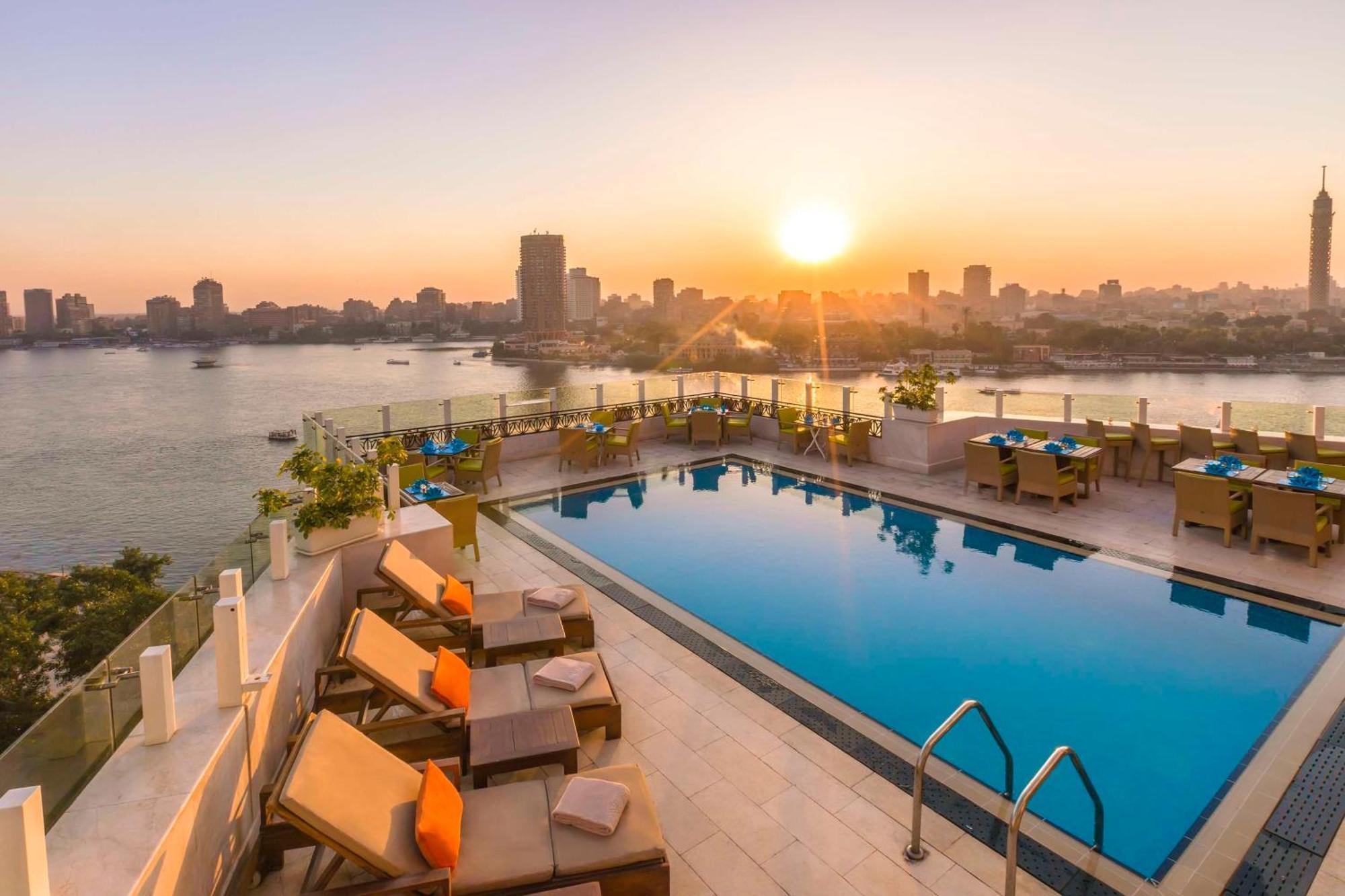 Kempinski Nile Hotel, Каир Экстерьер фото